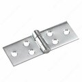 Onward Mfg Hinge Flap Back 1in Zinc, 2PK 885XR